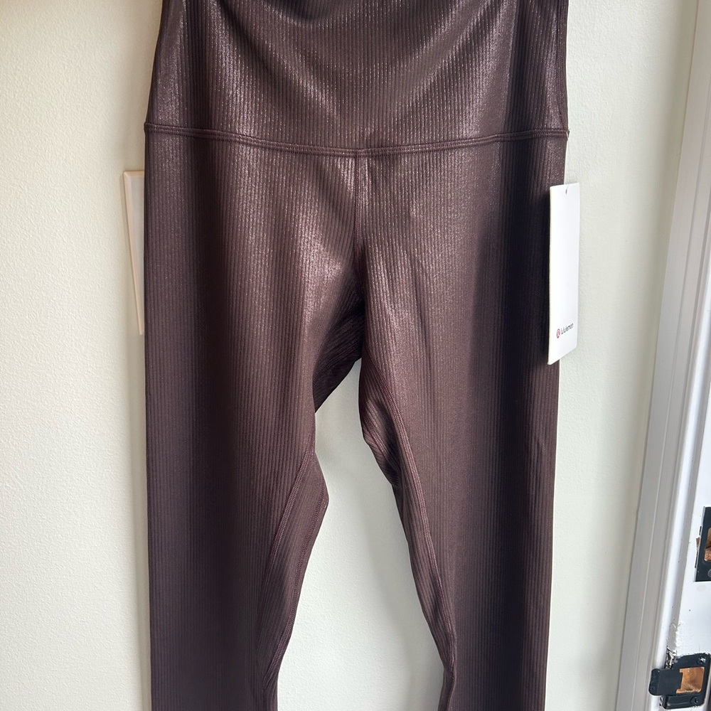 Lululemon Align Shimmering Brown Leggings